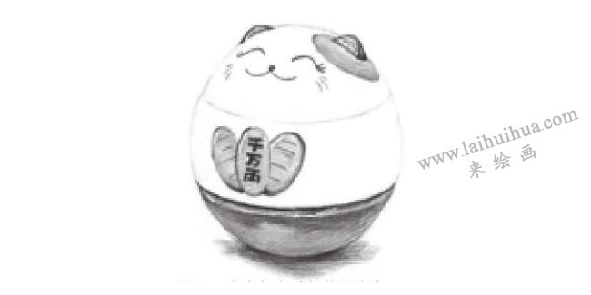 储蓄罐素描画法步骤06