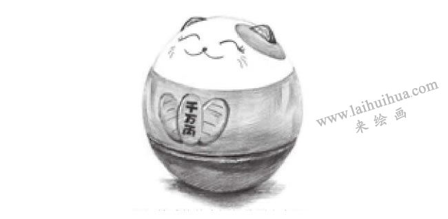 储蓄罐素描画法步骤07