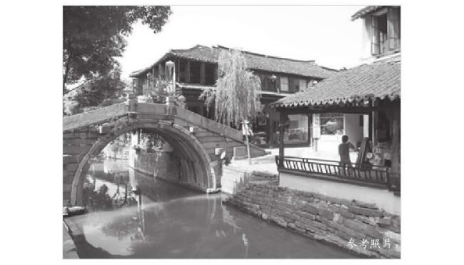 乌镇小景风景速写的画法步骤