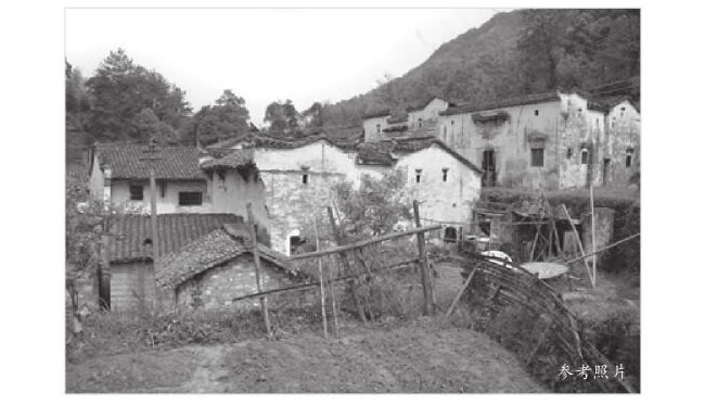 婺源小院风景速写画法步骤