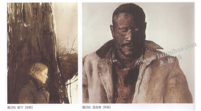 水彩画家怀斯的作品
