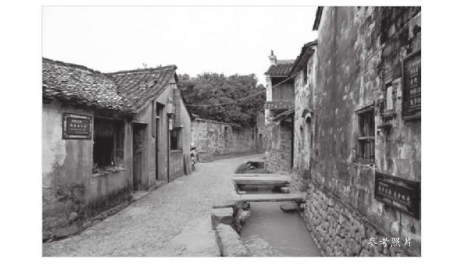 古镇小巷风景速写画法步骤