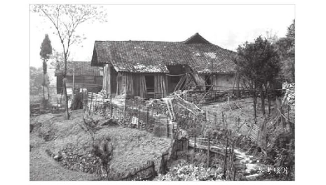 农家小院风景速写画法步骤
