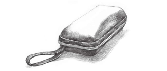 眼镜盒素描画法步骤06