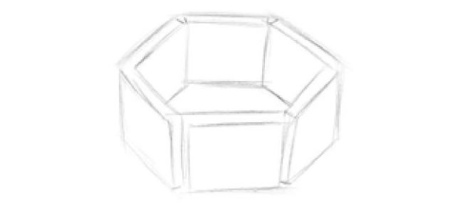 手镯的素描画法步骤02