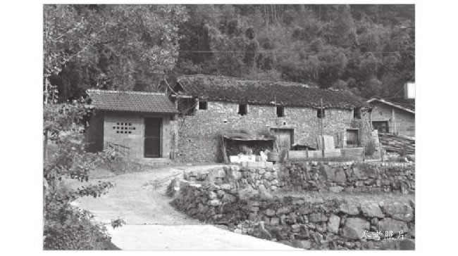 山村居民风景速写画法步骤
