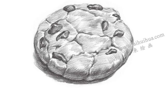 饼干素描画