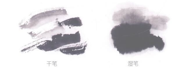 墨的干湿