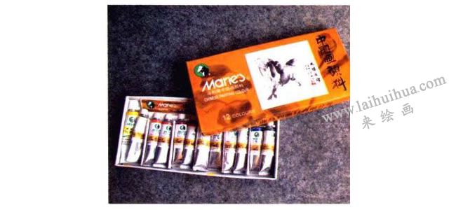 儿童国画用的颜料