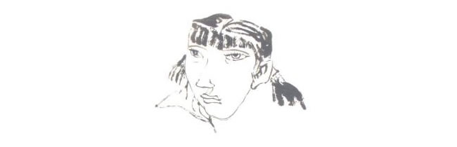 勾染法画人物儿童水墨画法步骤01