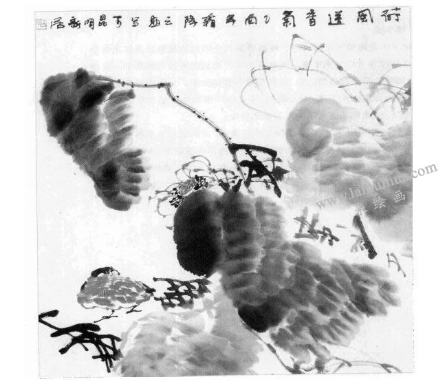 中国水墨画的用水方法