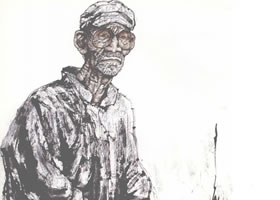 秦人写意人物画