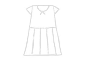 连衣裙幼儿简笔画