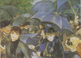 雷诺阿《伞》名画