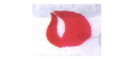 桃子儿童水墨画法步骤02
