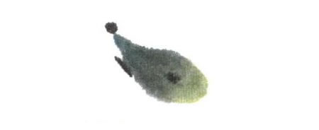 小老鼠儿童水墨画法步骤02