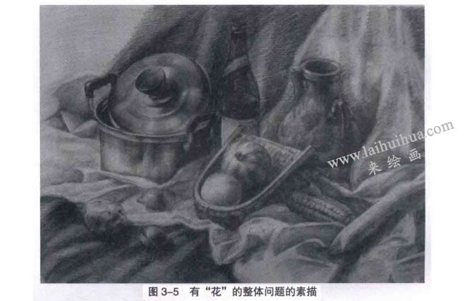 有“花”的整体问题的素描