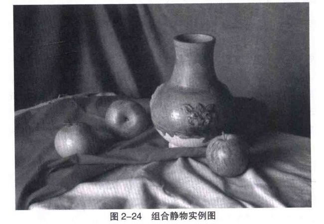静物的明暗素描画法
