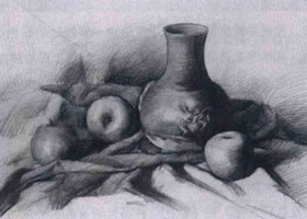 静物的明暗素描画法