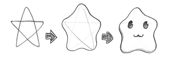 星星的画法
