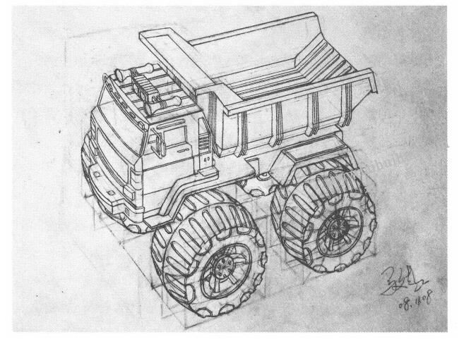 结构素描人造物象的写生与默写作品