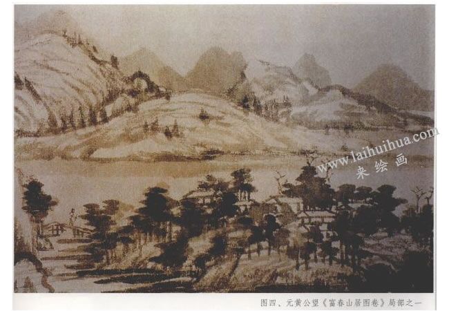 《富春山居图卷》局部之一