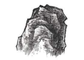 山水画小斧劈皴技法解析