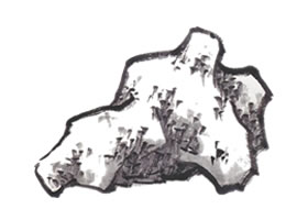 山水画钉头皴技法解析