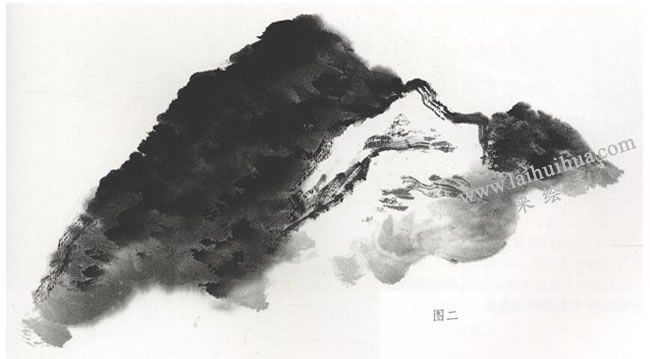 米点皴技法步骤02
