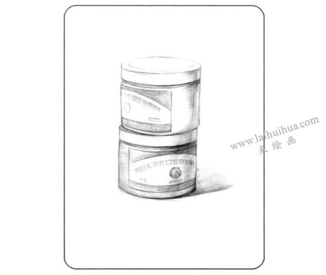 两盒广告色儿童创意素描画法步骤02