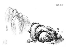 什么是披麻皴？