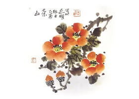 茶花国画法步骤