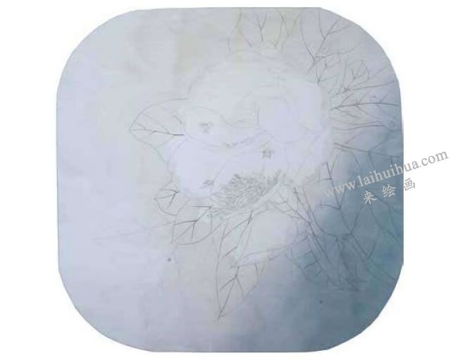 广玉兰工笔画法步骤02