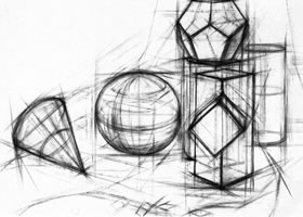 结构素描观察方法