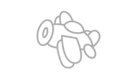 双翼飞机简笔画法步骤06
