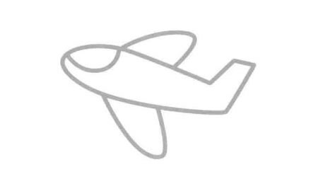 飞机（客机）简笔画法步骤04