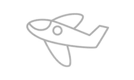 飞机（客机）简笔画法步骤05