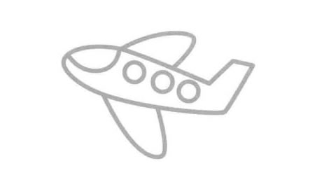 飞机（客机）简笔画法步骤07