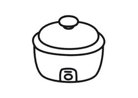 电饭煲简笔画