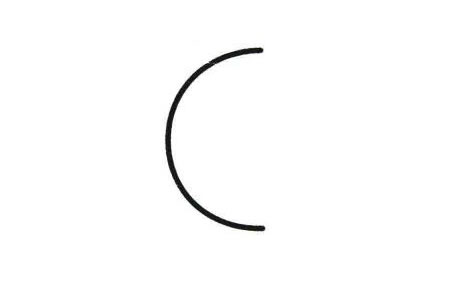 足球简笔画法步骤01