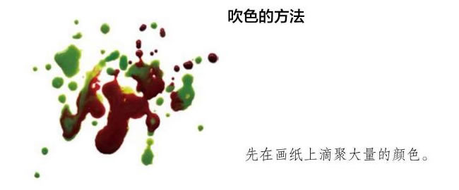 水彩画吹色的方法