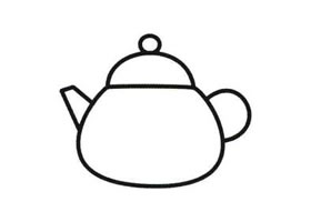 茶壶简笔画