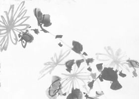 李方膺墨菊图