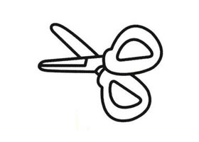 剪刀简笔画