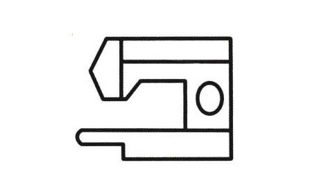 缝纫机简笔画法步骤04