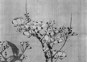 王冕《幽谷早春图》