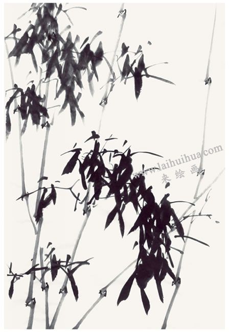 贾宝珉《竹韵》画法步骤06