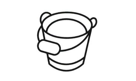 水桶简笔画法步骤05