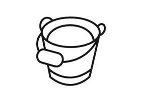 水桶简笔画