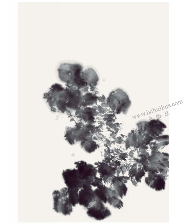 郭书仁《清水出芙蓉》画法步骤01